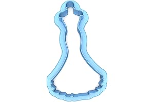 Sweet Prints Inc Wedding Dress on Hanger (outline) Cookie Cutter