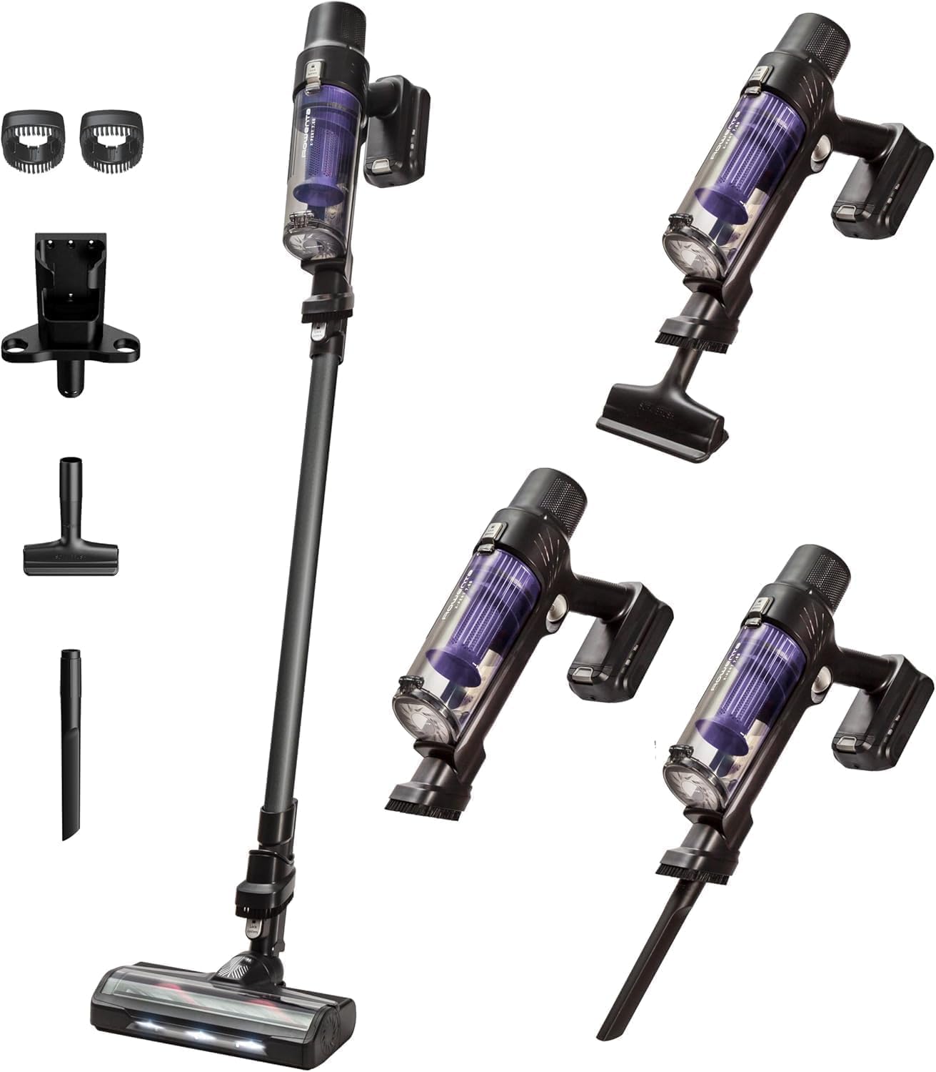 Rowenta X-PERT 7.60, Aspiradora Escoba Sin Cable, 140 W, BaterÃa 45 Min, Ultraligero 2 kg, Cepillo con LED, Accesorios para Coche, Suelo y Techo, RH6A33WO