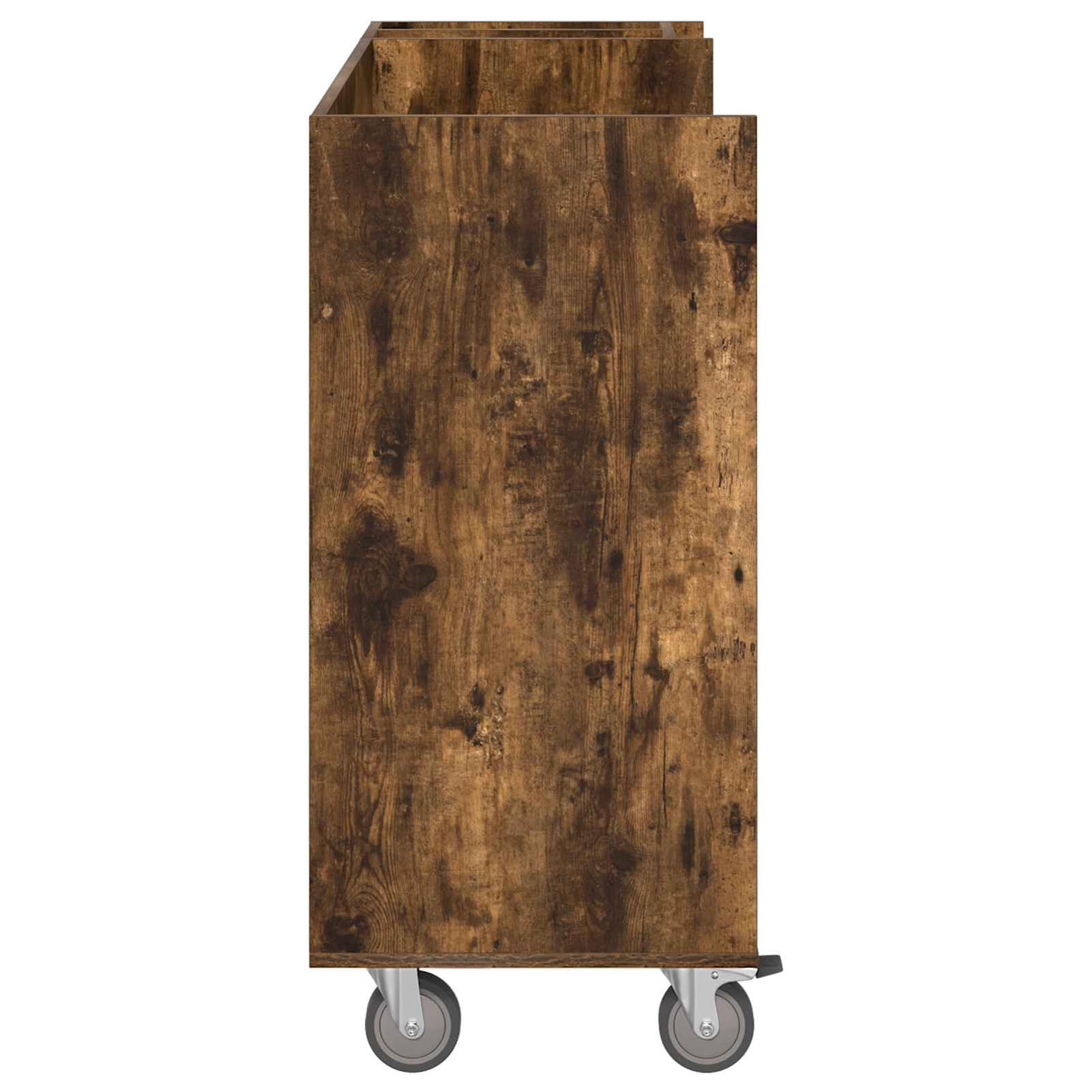 Gecheer Golf-Schrank, 120 x 45 x 98 cm, Eiche, Stauraum für Golfzubehör, für Garage und Wohnraum