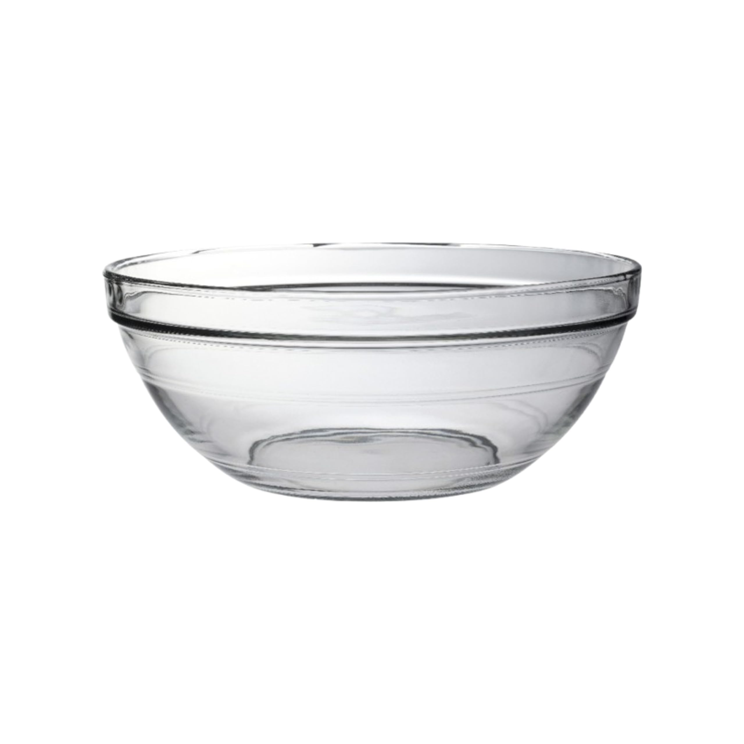 Duralex® France Gigogne Clear Stackable Bowl 31 CM 1 Bowl - 5.80 Ltr | For Baking Mixing Serving Dough | 3x Stronger & Durable