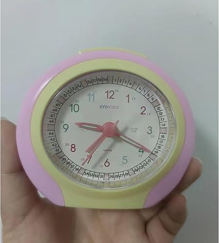 Miniatura 6 de Reloj analógico para niños, reloj despertador para niños, reloj despertador para niños, reloj de hora fácil de leer, reloj para niños, reloj