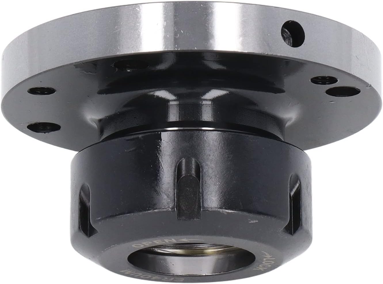 ER40 Chuck 100mm Diameter 43mm Height Carbon Steel High Hardness Tool Holder - High Precision 0.005 Accuracy for CNC Milling Machine & Turning Tool