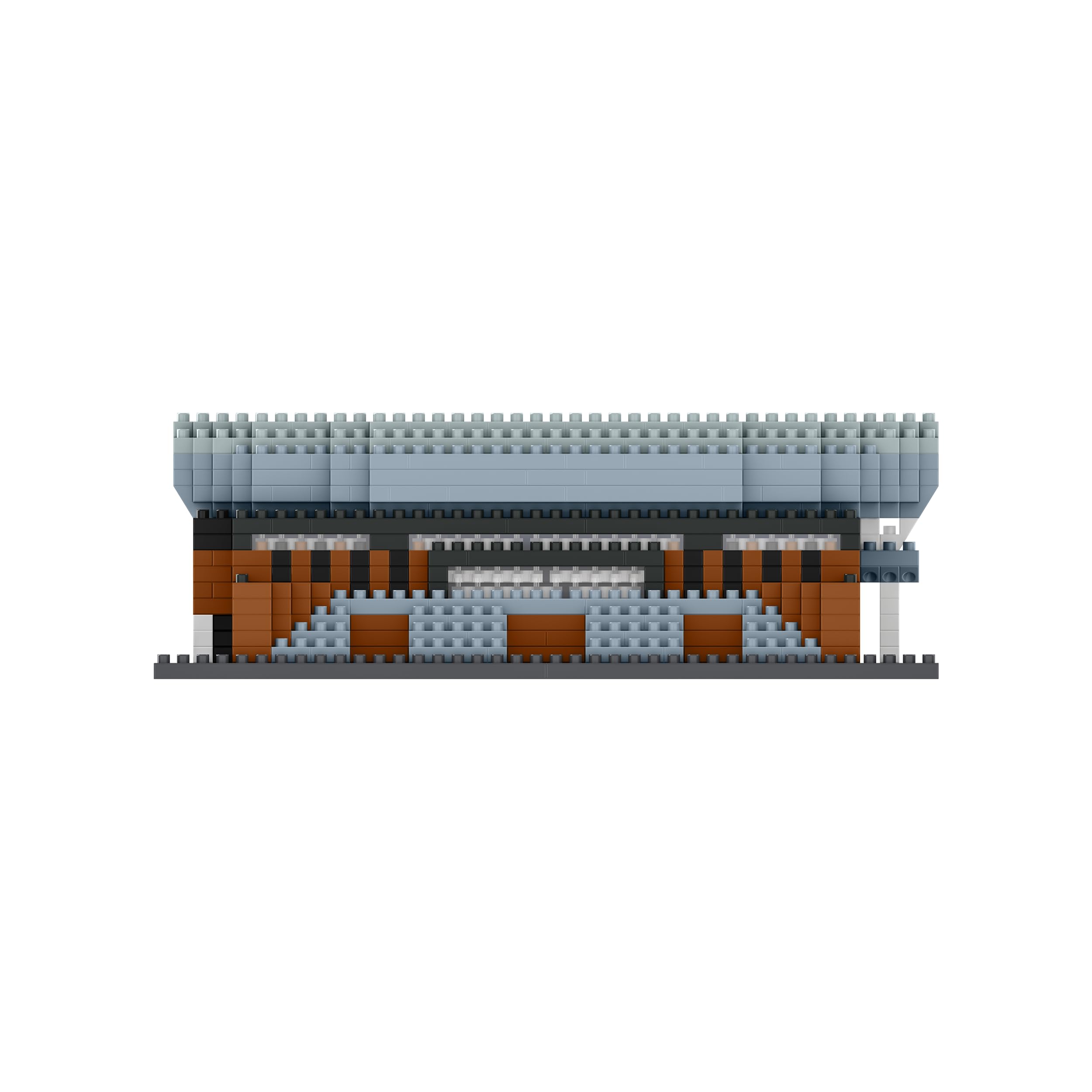 FOCO Offizielles Lizenzprodukt Everton FC Hill Dickinson BRXLZ Mini-Stadion 3D Bricks Konstruktionsspielzeug Model