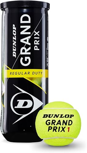 Miniatura 2 de Dunlop Sports Grand Prix - Pelotas de tenis - Estuche de 24 latas (72 pelotas) - Servicio regular y extra resistente
