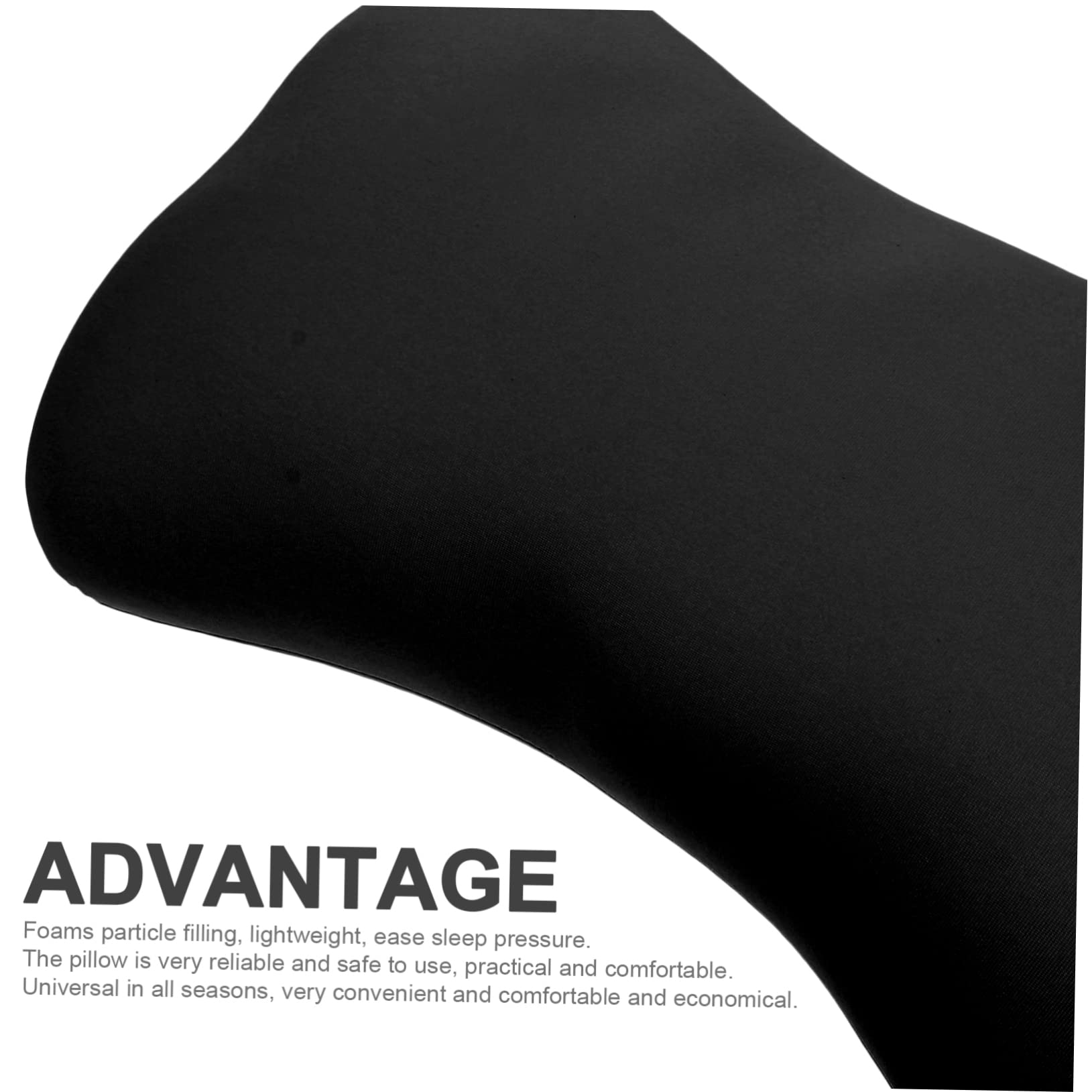 YARNOW 2piezas Almohada De Cuello Ergonómica y Portátil para Camping Oficina y Viajes Almohada para Dormir y Descanso