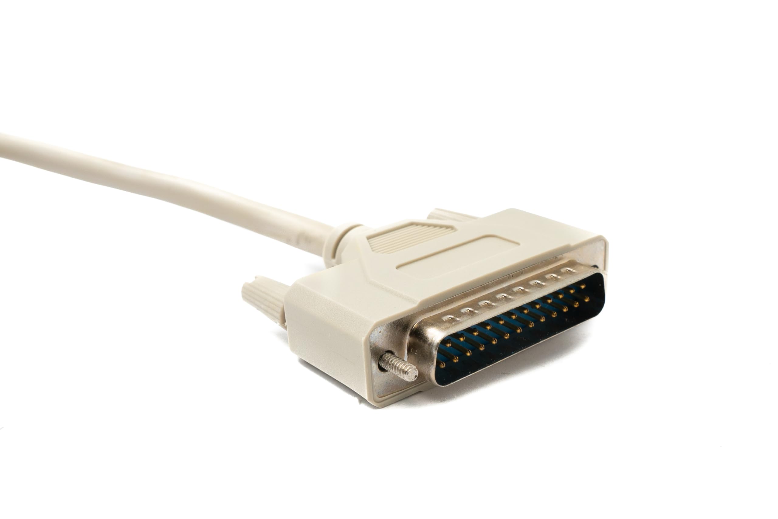 System-S D Sub - Cavo modem zero, 150 cm, 25 pin, maschio a maschio, adattatore RS530, colore: Grigio