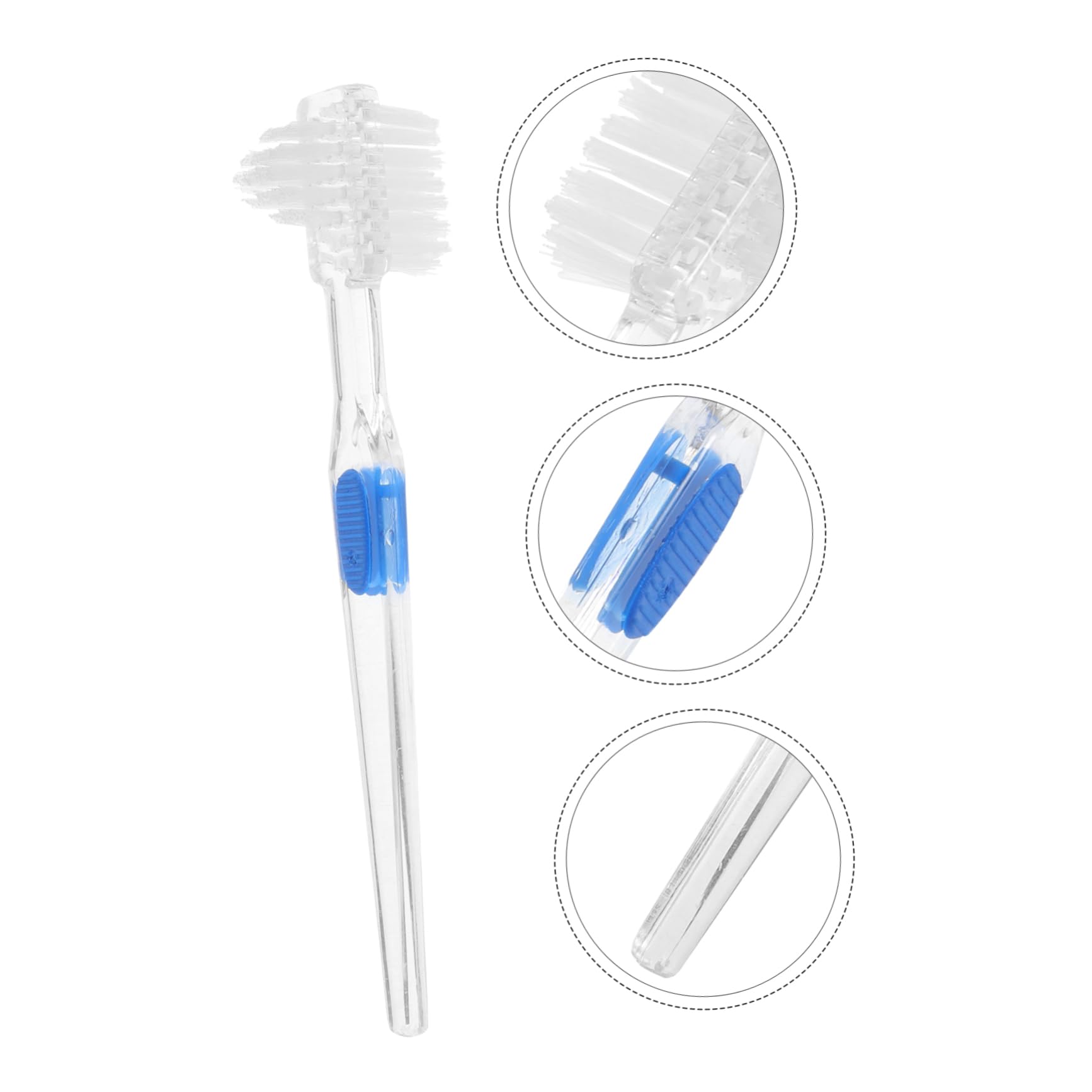 Healvian 5 Set Di Spazzole Doppie Grandi E Piccole Con Angoli Smussati Per Una Pulizia Delicata 3 Pezzi*5