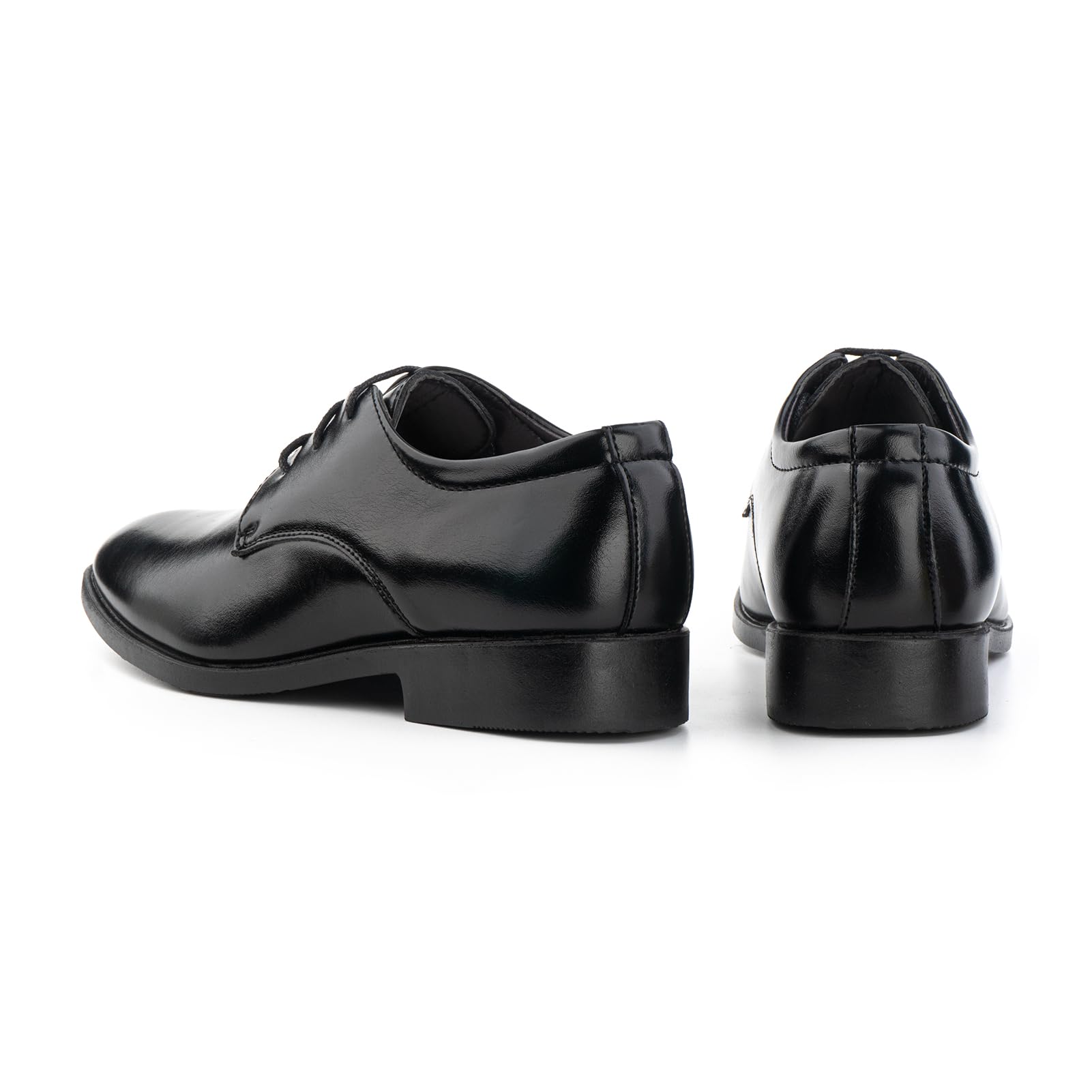 Hitmars Zapatos Oxford Hombre Zapatillas Vestir Derby Zapatos Boda Brogues Zapatos de Vestir Formales Cordones Clásico Zapatos Traje Negro 46 EU