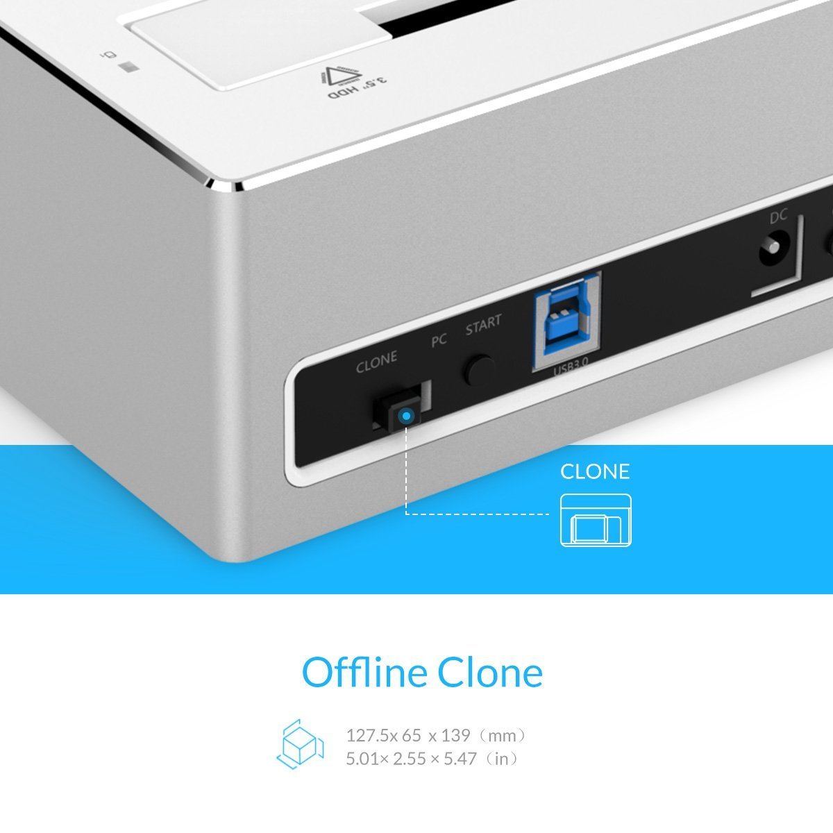 Offline Clone Button Detail