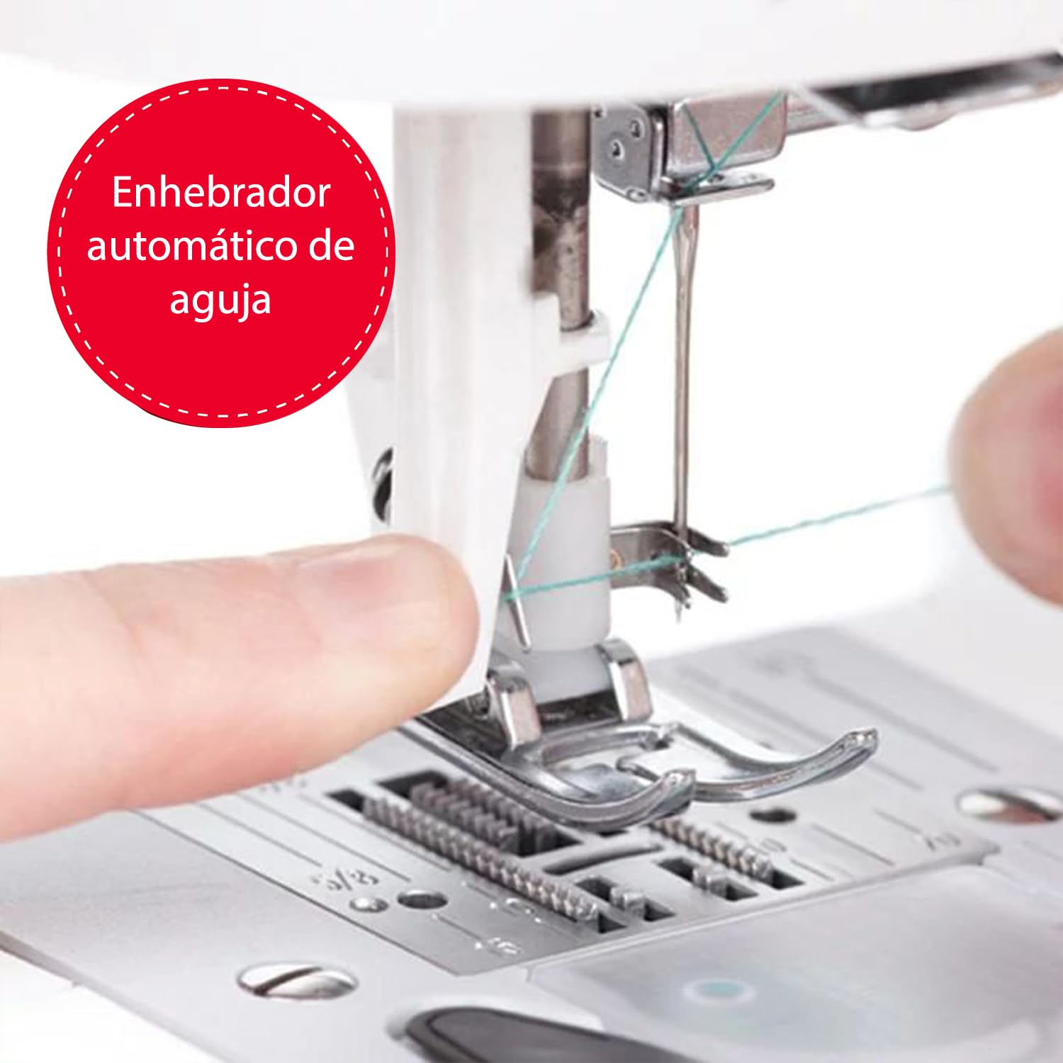 SINGER Fashion Mate - Máquina de coser (Blanco, Máquina de coser automática, Costura, Paso 4, Variable, palanca, Giratorio)