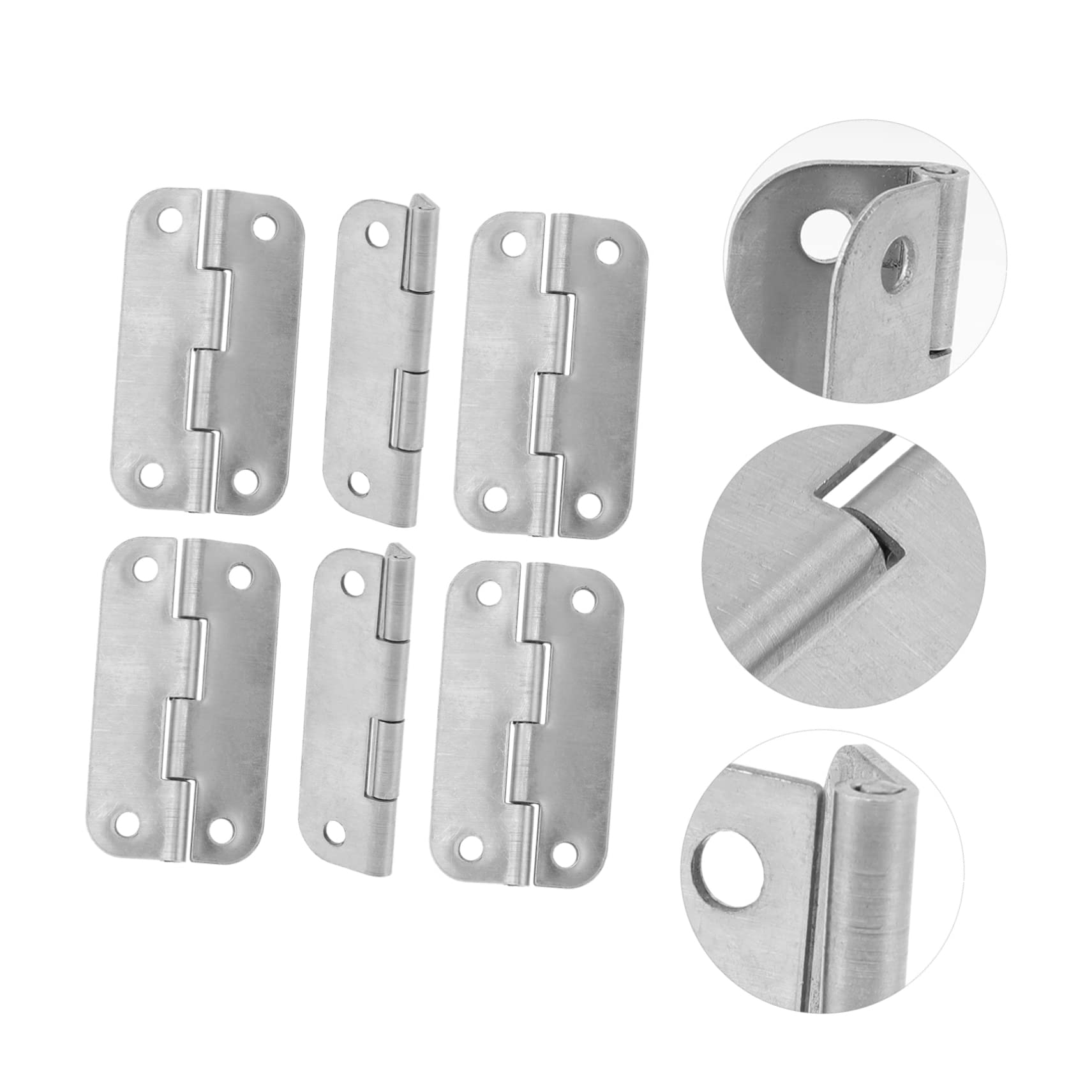 PartyKindom 18stücke Teiliges Edelstahl-hinge Für Kühlboxen Robuste Ersatzteile Für Langlebige Verwendung Einfache Installation Korrosionsbeständig Für Reparaturen