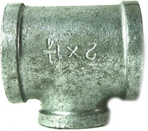 MaxLLTo Reemplazo de 2 pulgadas x 2 pulgadas x 1-1/4 pulgadas de acero galvanizado reductor Tee para PrimeX 82931