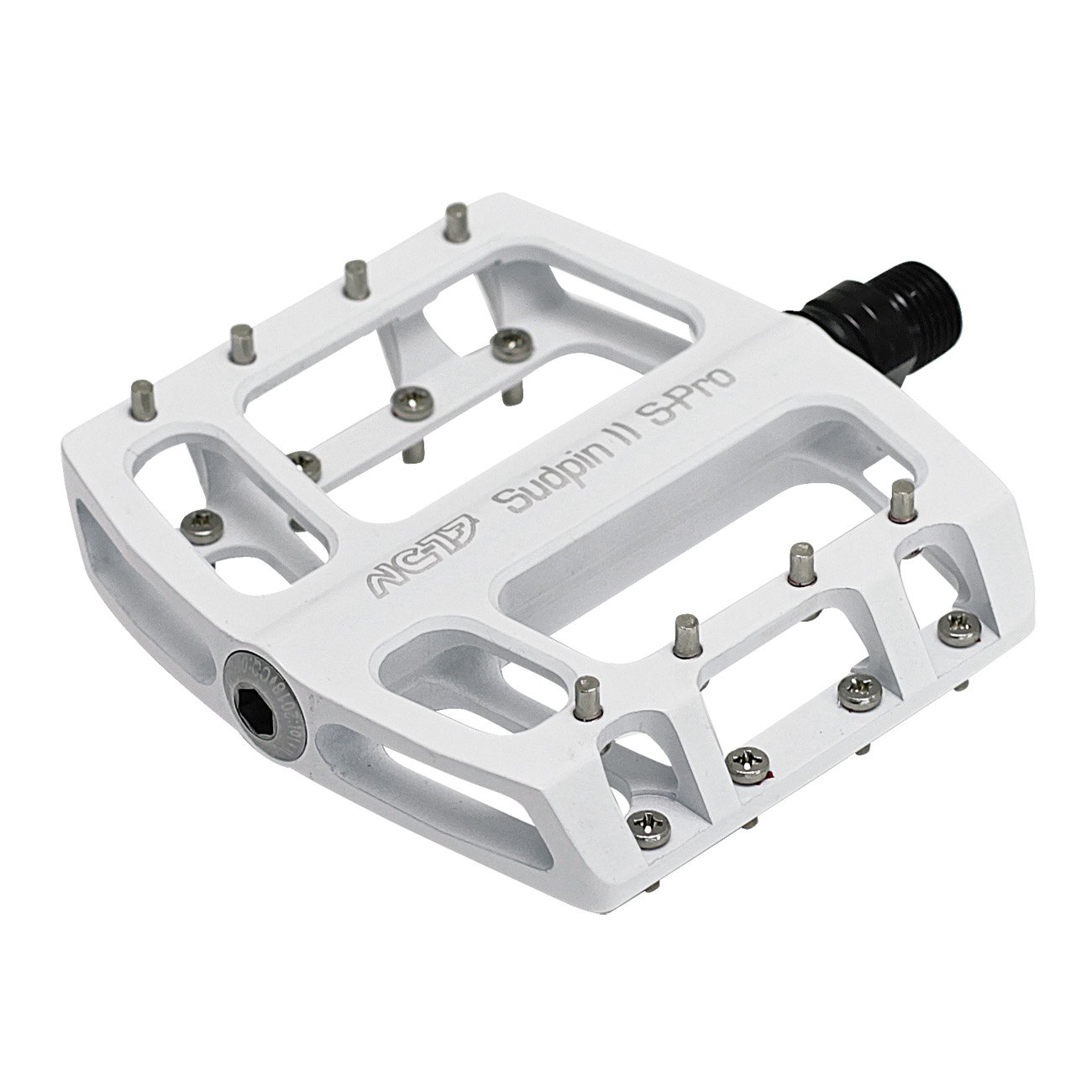 NC-17 Sudpin II S-PRO CNC - Pedale per Bicicletta MTB/Mountain Bike, Cuscinetto Scorrevole e Cuscinetto a Sfera