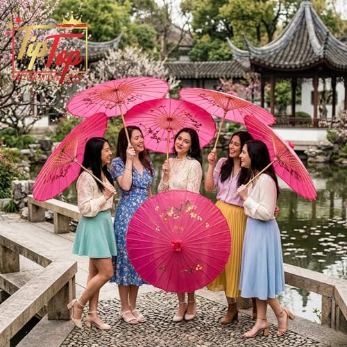 Image of Parasol Japanese Traditional Umbrella (33 Inch) (Authentic) (Handmade) (1 Piece)