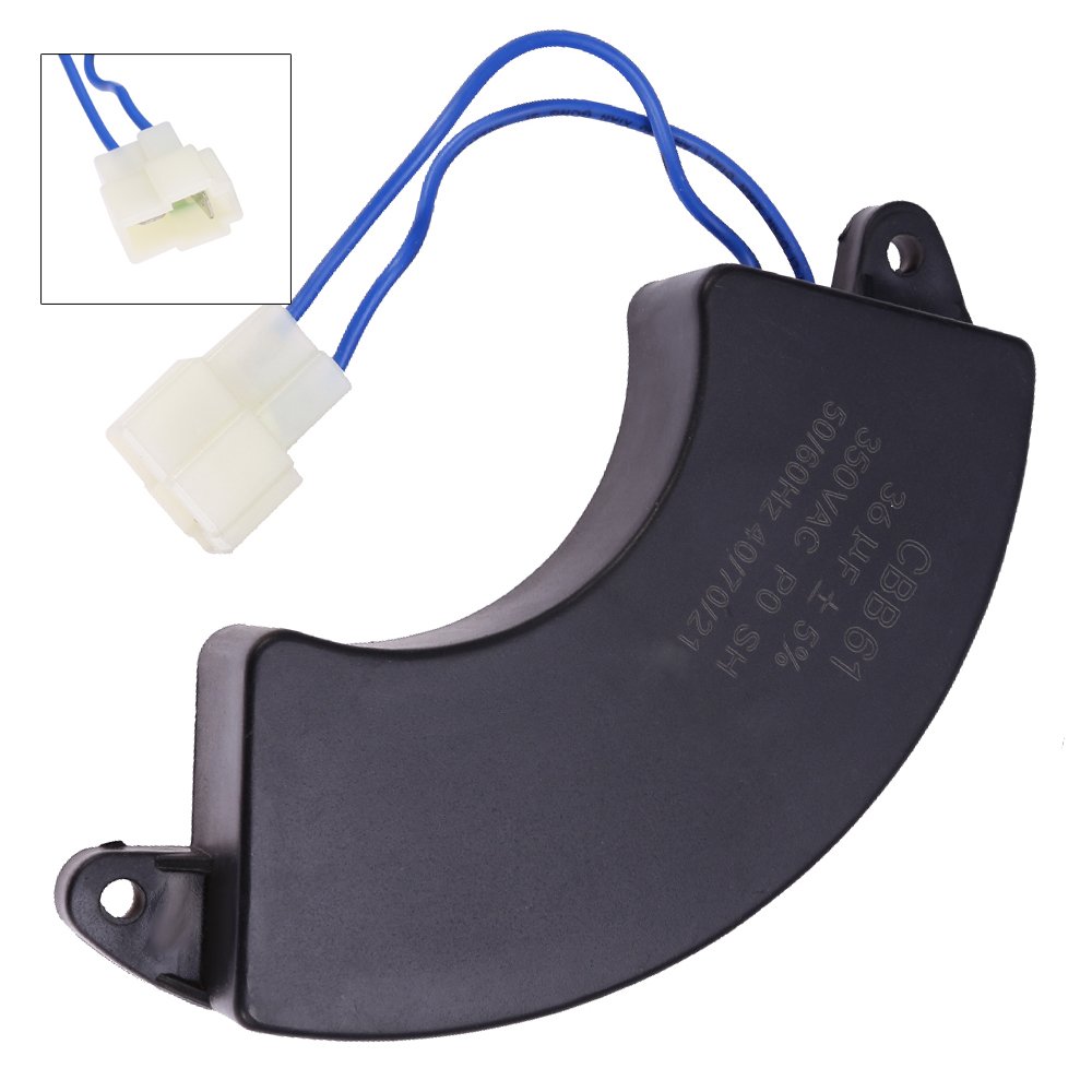 Anxingo Condensatore generatore 36uF Generatore 36uF CBB61 36 uF 50 60Hz 450V AC Half Moon UL