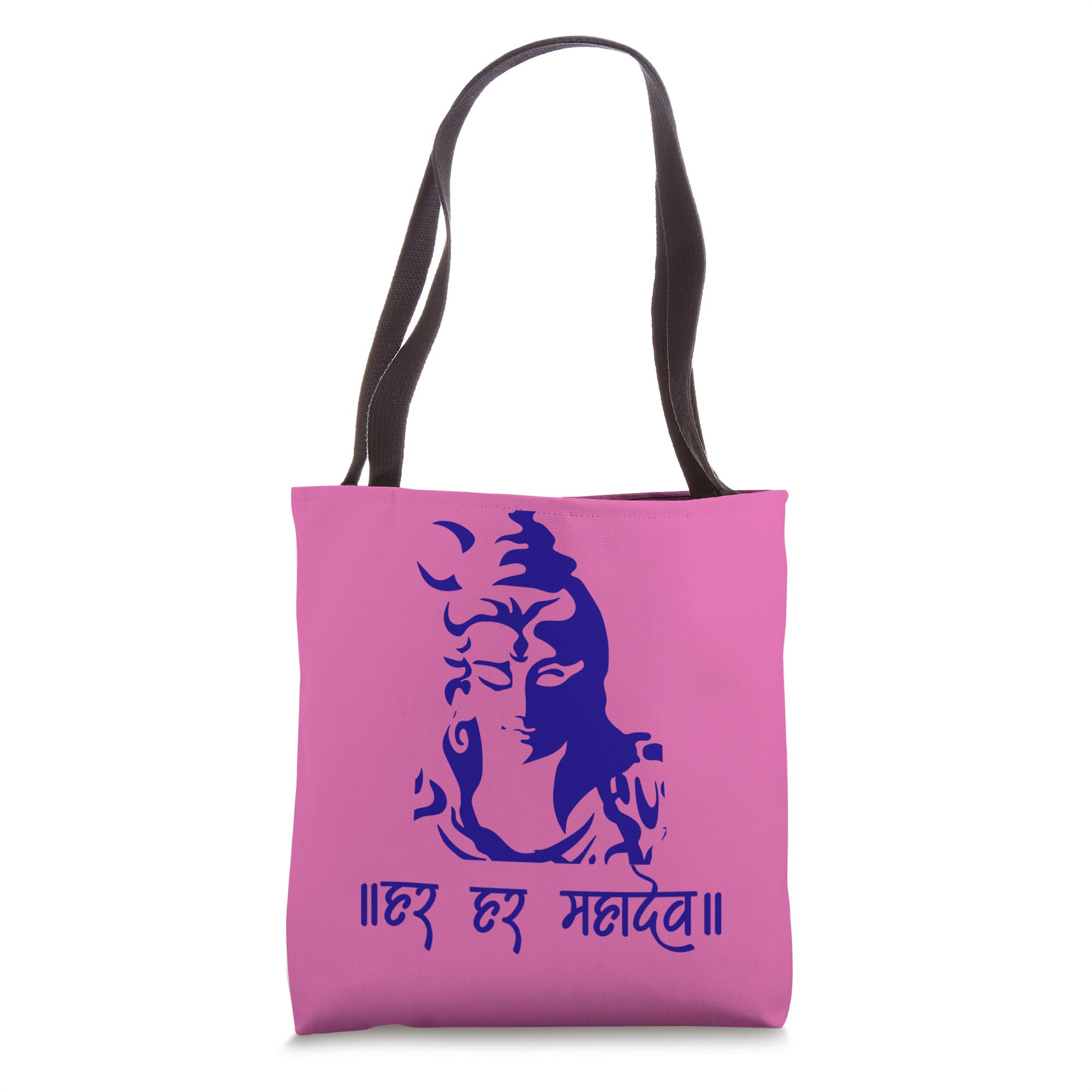 Lord Shiva Aesthetic Design, Om Namah Shivay Art Tote Bag