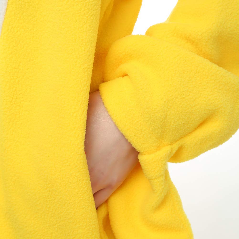 dressfan Animal Jaune Canard Vêtements De Nuit Canard vêtements Cosplay vêtements De Noël Halloween Pyjamas pour Unisexe Adultes