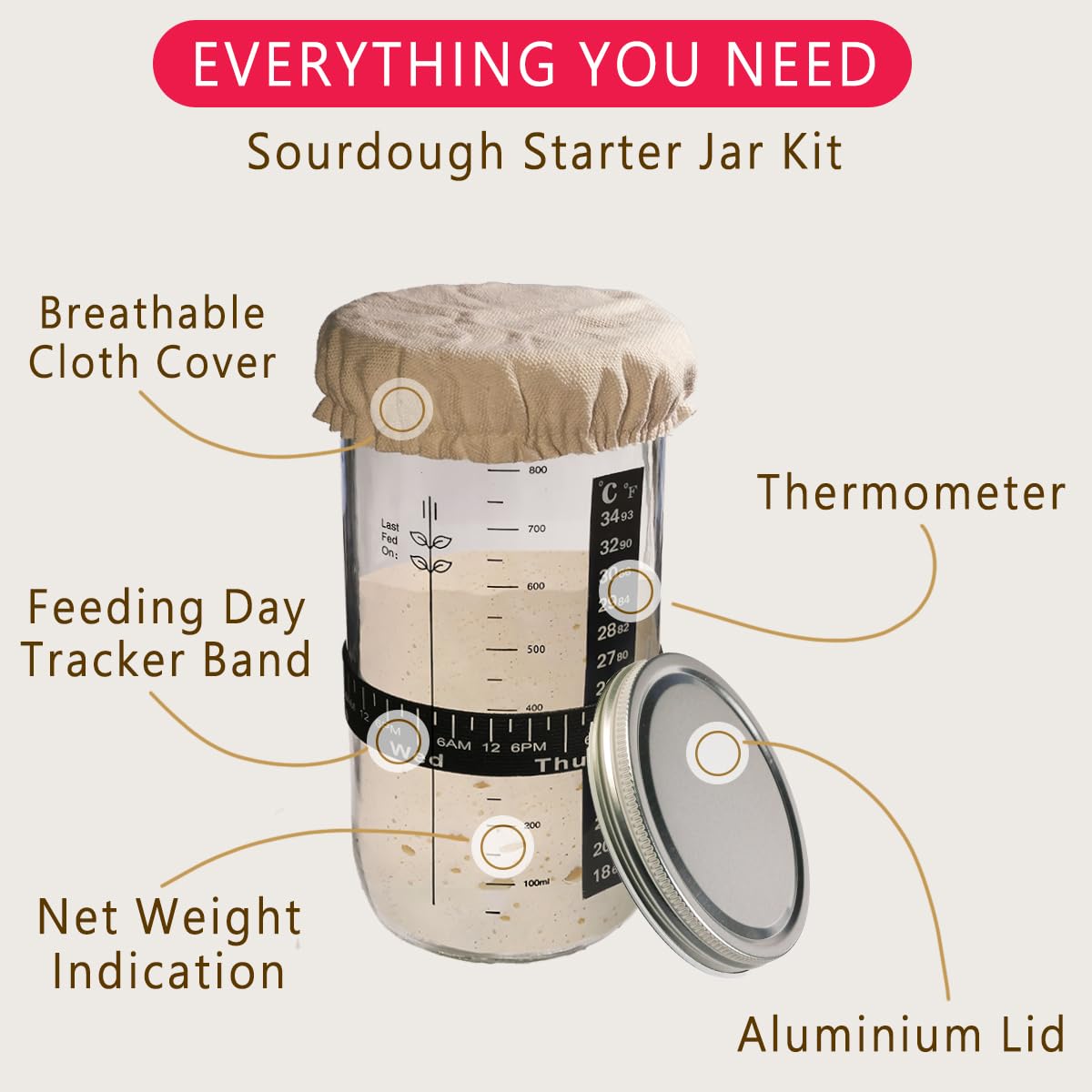 LYNICESHOP Crepe Pancake Maker, Electric Crepe Maker 16 Inch Large