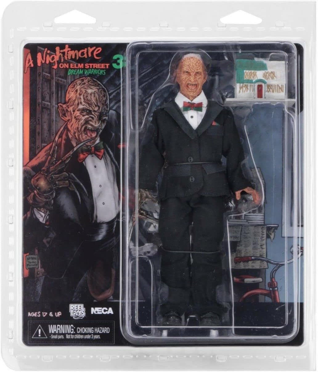 NECA - Nightmare on Elm Street Part 3-8? Clothed Action Figure - Tuxedo Freddy