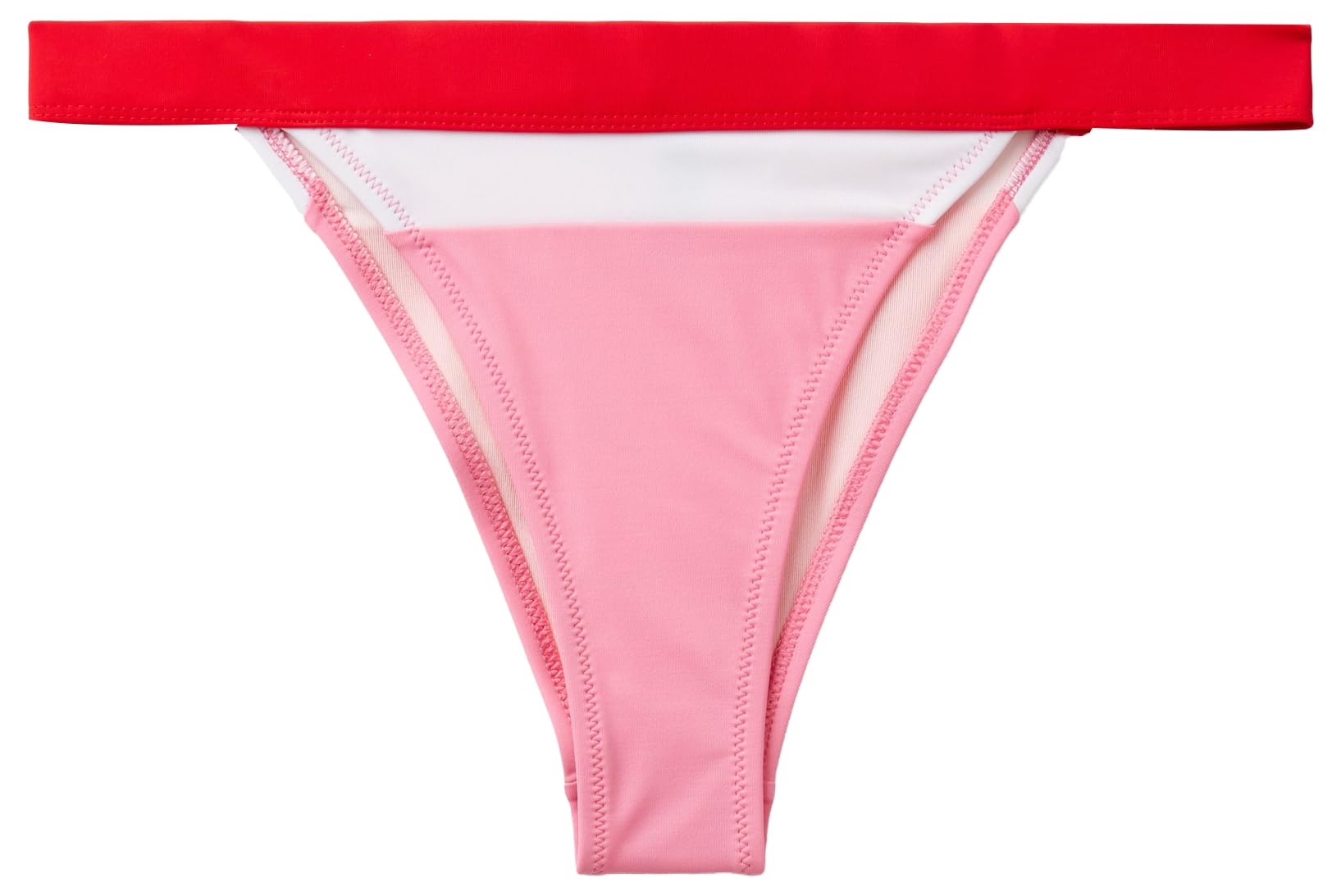 United Colors of Benetton Renk Bloklu Brezilya Modeli Normal Bel Bikini Altı Bikini Kadın