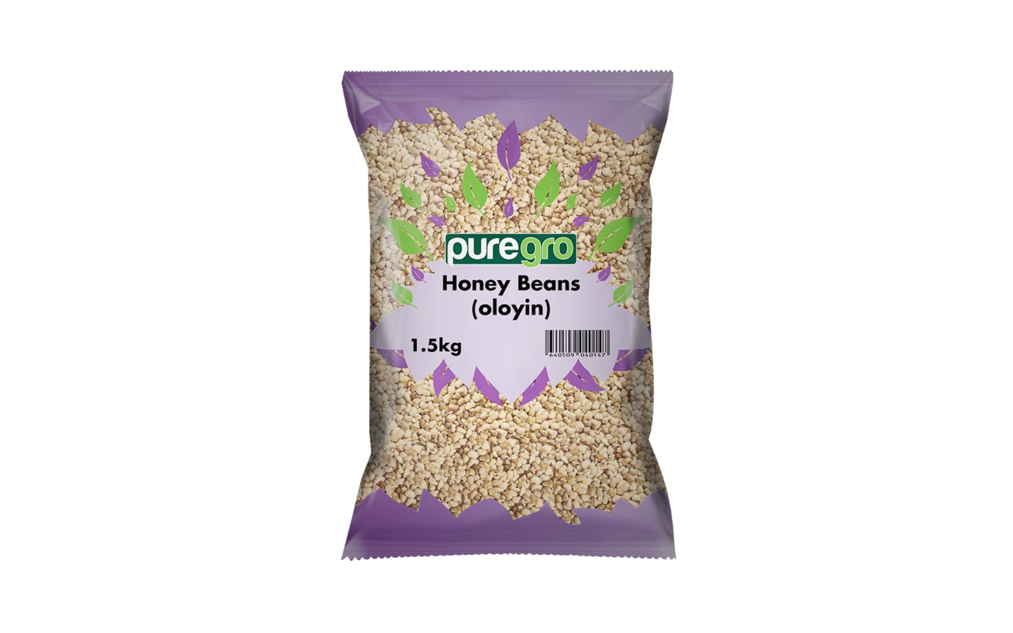 Puregro Honey Beans (Oloyin) | Premium | Versatile & Nutritious | Nutritious Nigerian Beans | Naturally Sweet & Flavourful | Perfect for Soups, Stews & Traditional Dishes | Weight 1.5kg | Pack of 1