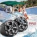 Pyle 800W Marine Speakers with Amplifier - 4
