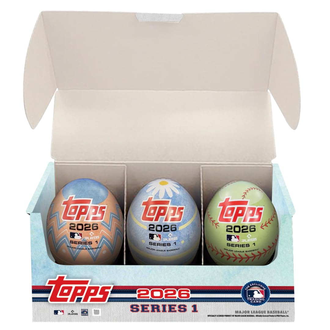 Amazon.com: 2026 Topps Series 1 Baseball Tin - Easter Egg - 3 Pack Amazon.com: 2026 Topps Series 1 Baseball Tin - Easter Egg - 3 Pack