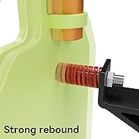 Vista 3 de Percha de objetivos T-Post para disparar AR500, colgador de objetivos de acero duradero con poste en T, soportes de objetivo de poste en T, soporte