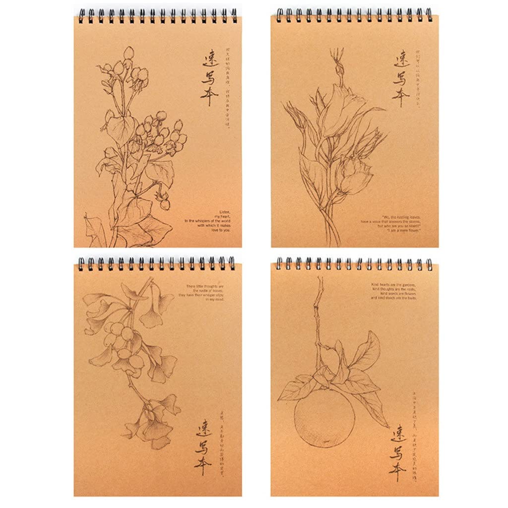 A4 Coil Flip Sketchbook Studenci Field Painting and Sketching Special This Art Professional Stationery 45 arkuszy