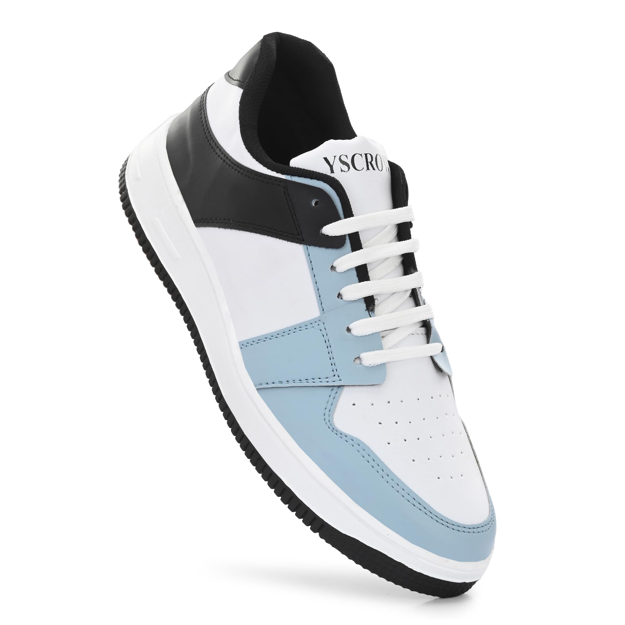 DIGITUS CRUCIS Mens Sneakers Casual Shoes (White Black Sky, Numeric_8) (B0C9D16YV8) Amazon Price History, Amazon Price Tracker