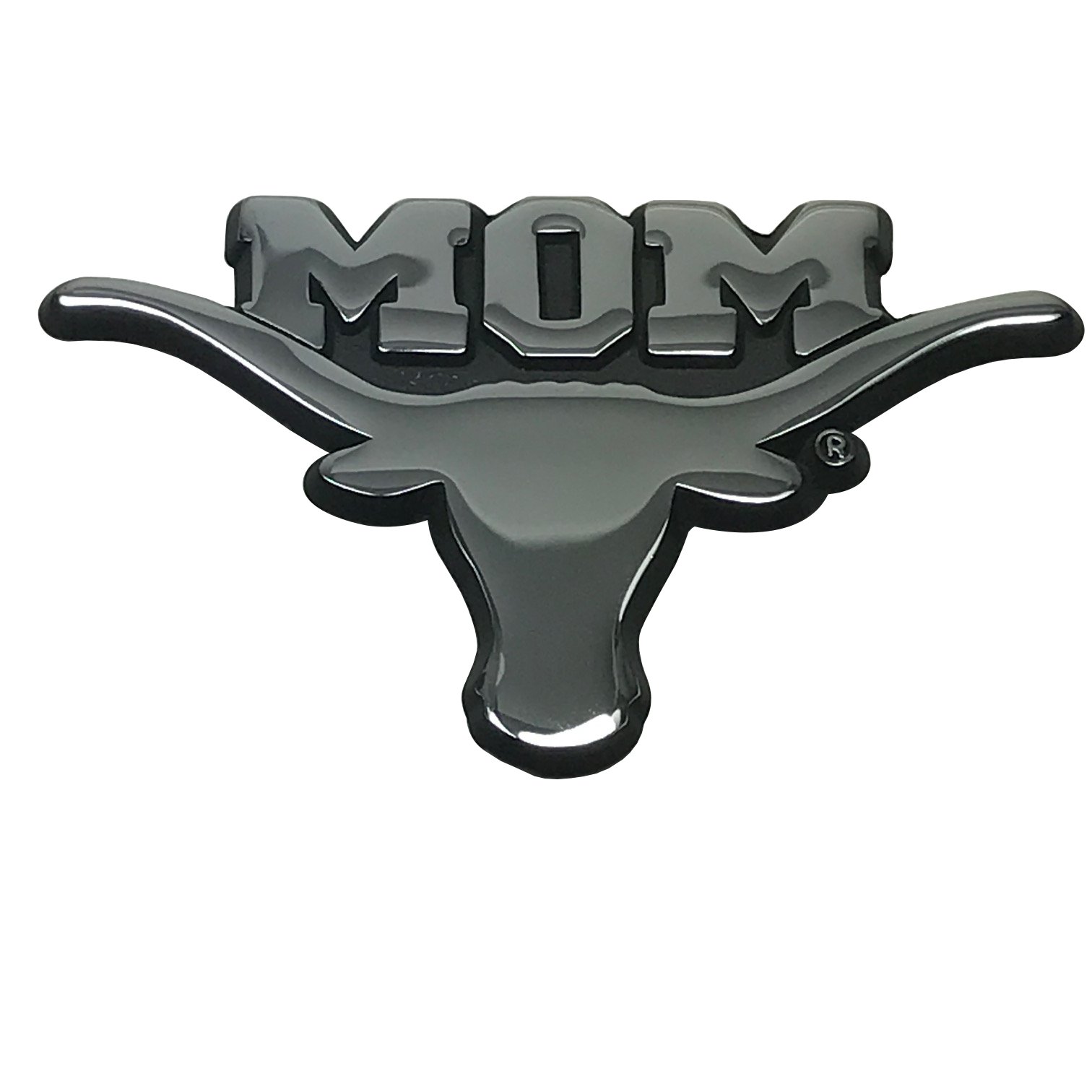 Texas UT Longhorns Metal Auto Emblem (Mom)