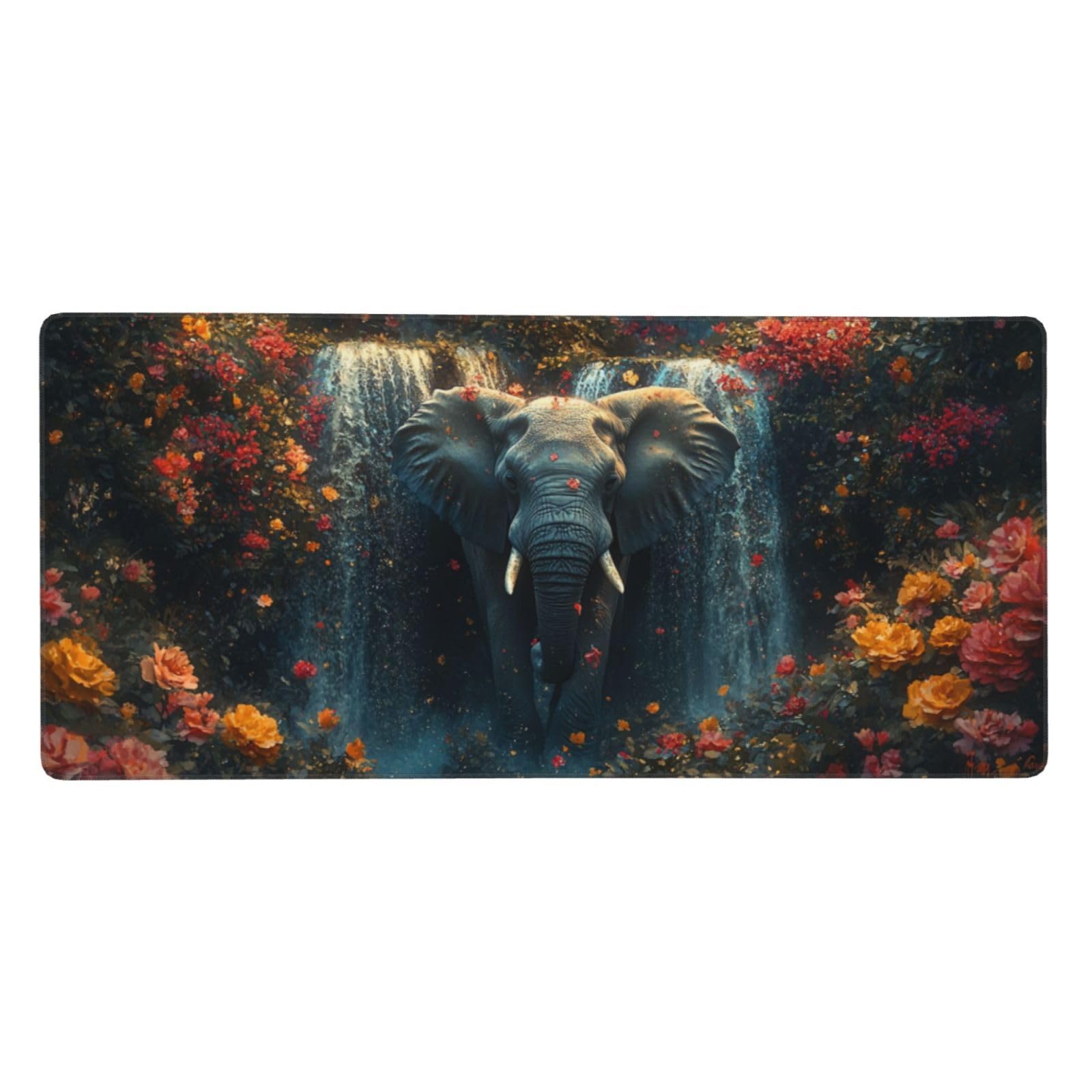 Gamingowa podkładka pod mysz, XXL, 1200 x 600 x 3 mm, podkładka pod mysz, dla graczy, z zabezpieczeniem krawędzi, wodoodporna, akcesoria gamingowe, poprawia precyzję i prędkość, z863