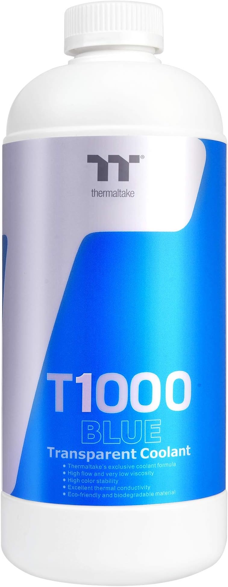 Thermaltake T1000 1000ml New Formula Blue Transparent Water Cooling Solution Anti-Corrosion Anti-Freeze Minimize Precipitation CL-W245-OS00BU-A