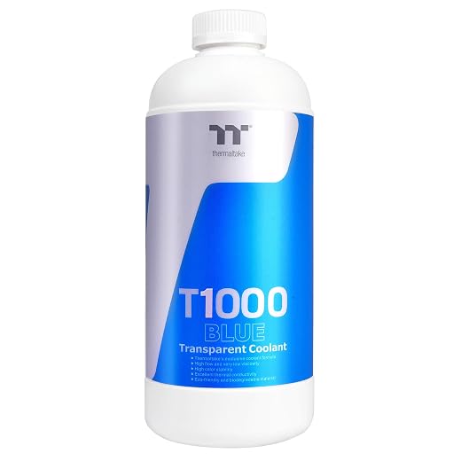Thermaltake T1000 1000ml New Formula Blue Transparent Coolant Anti-Corrosion Anti-Freeze Miimize Precipitation CL-W245-OS00BU-A