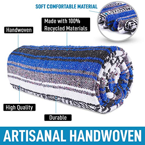image for Hydration Nation Authentic Extra Large Mexican Blanket - 70