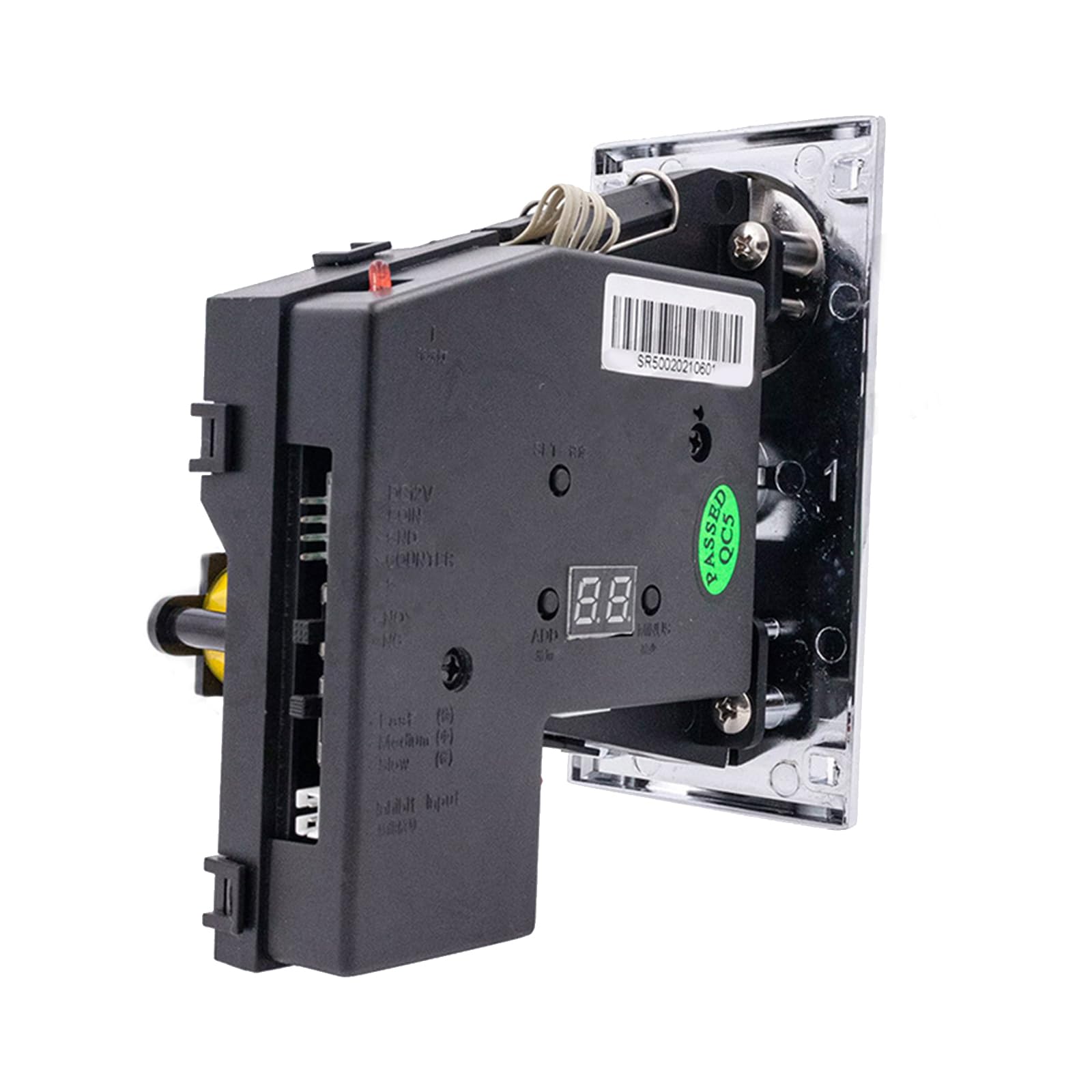 Aceptador De Monedas Programable SR500 | Compatible Con Arcades, Videjuegos Y Lavadoras | Soporte 8 Denominaciones