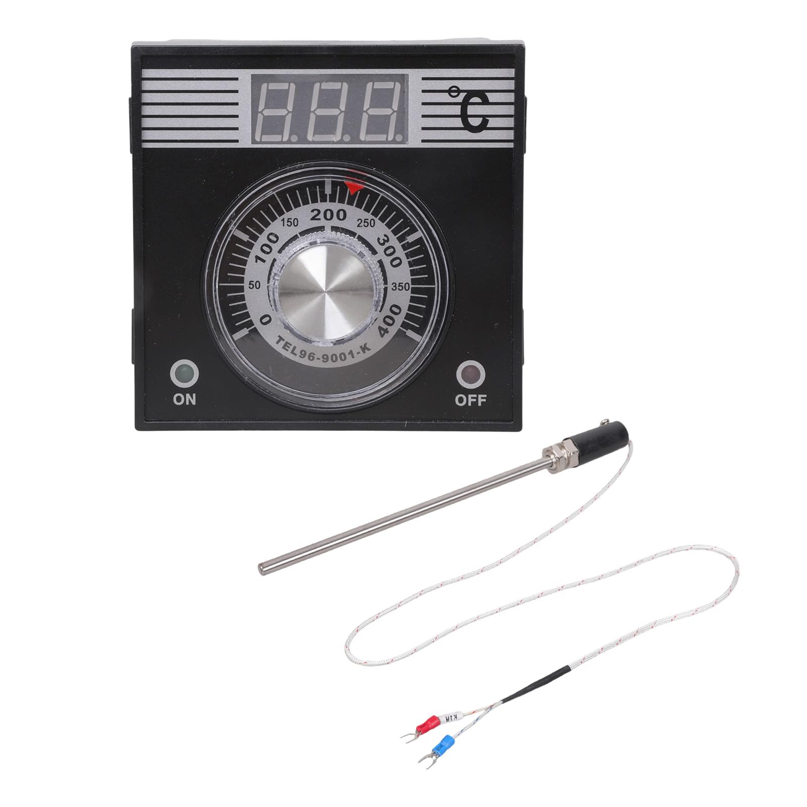 NVOQILIN Microwave Controller Temperature Probe with Digital Display and Short Circuit Mechanism Texture Digital Thermostat Temperature Probe