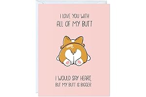 Cute Bulldog Valentines Cards Handmade Greeting Card