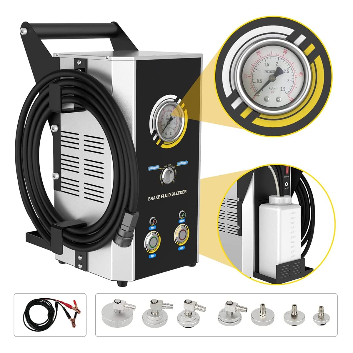 Buy AUTOOL AST609 12V Automotive Pulsating Brake Oil Fluid Exchanger