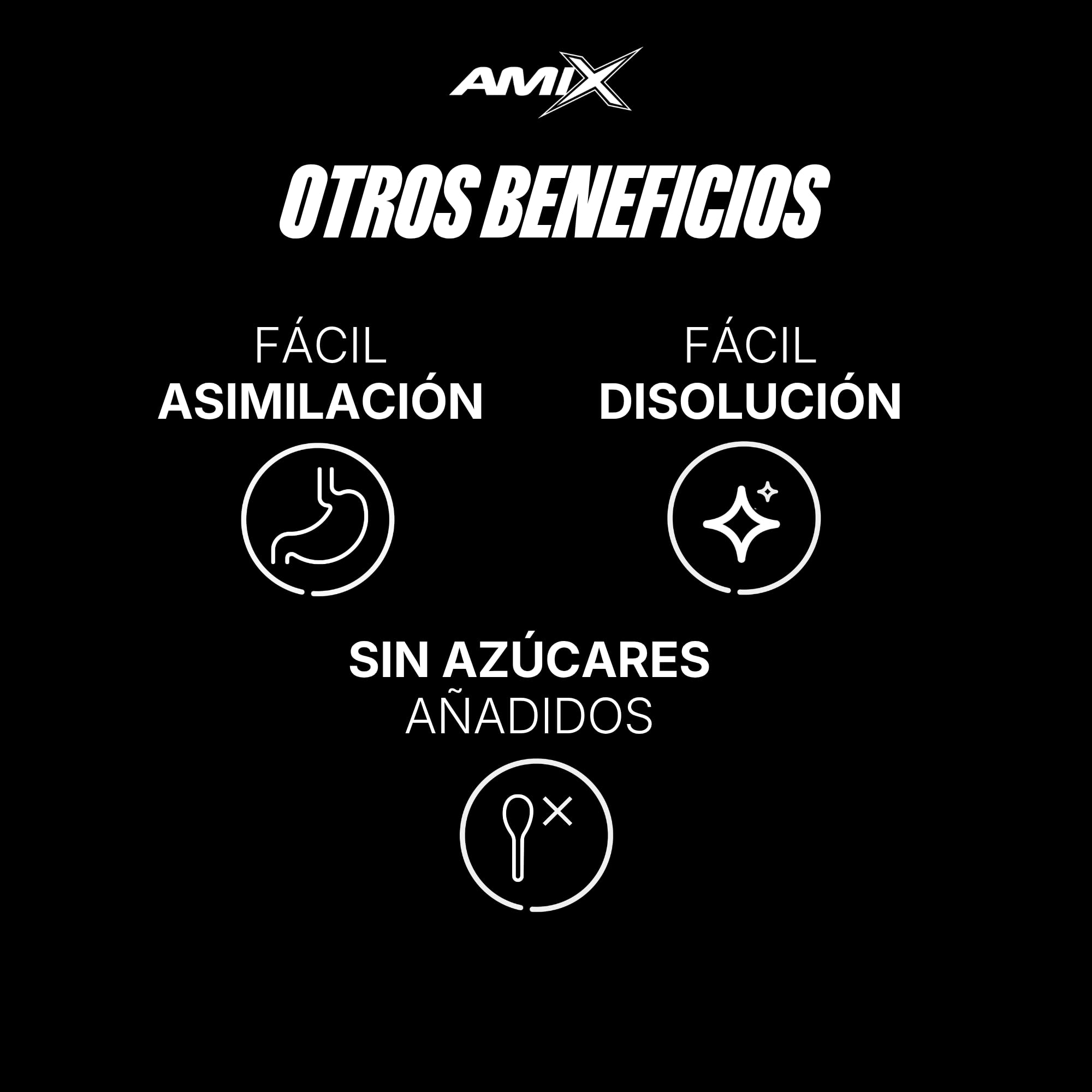 Amix | Proteína BLACK CFM ISOLATE - Ayuda a Mantener la Masa Muscular - Con Enzimas Digestivas - Fácil Digestión - Rápida Absorción - Proteína en Polvo - 1 Kg - Sabor Cookie