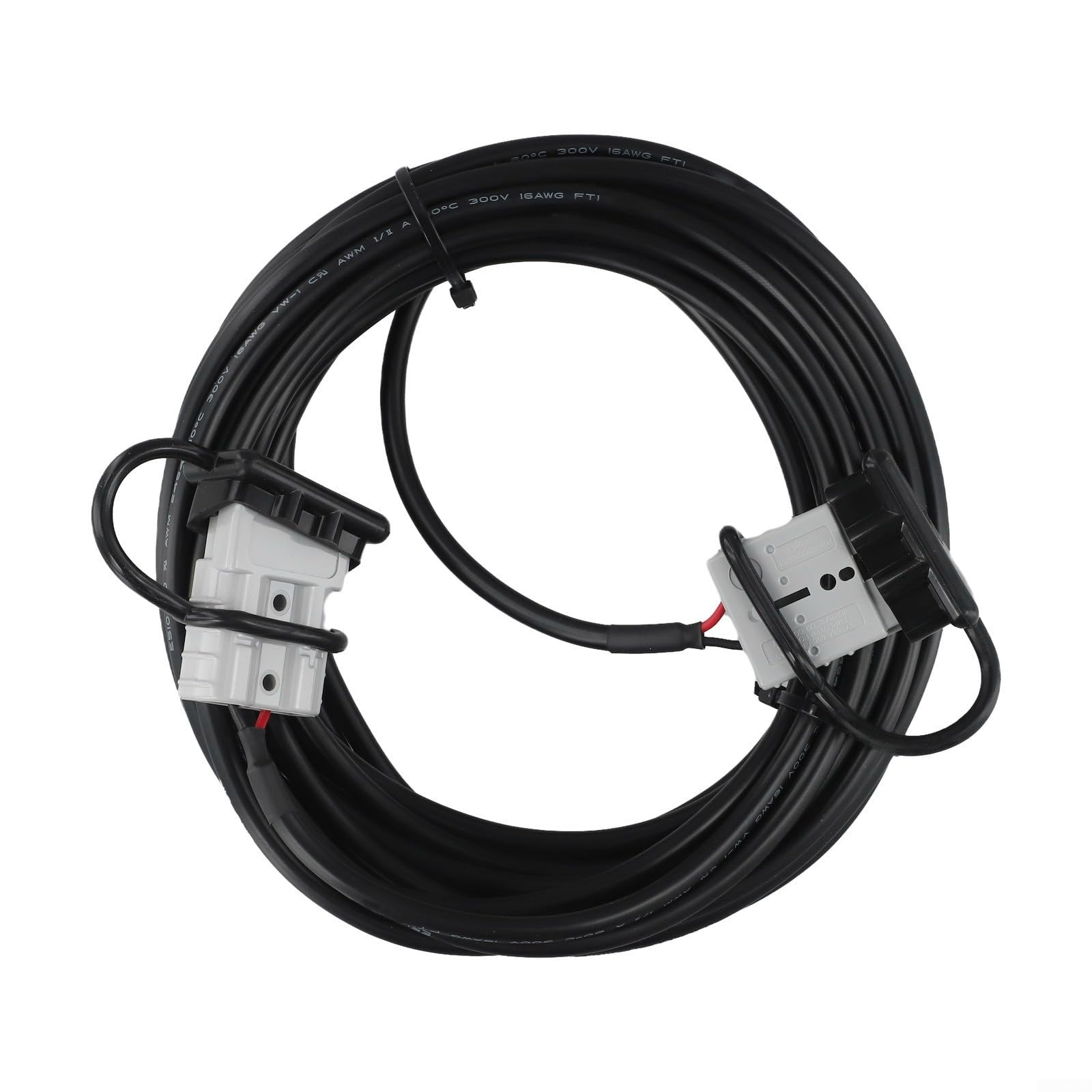 Cable solar 10 m 50 A alargador de cobre plateado | Aislamiento resistente a la intemperie, flexible en invierno, adecuado para exteriores, jardín