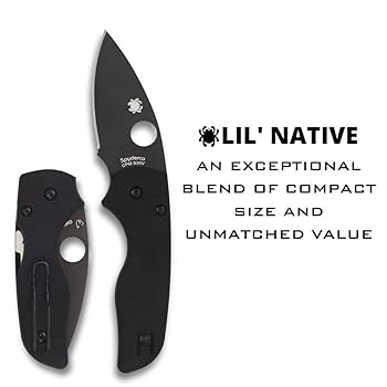Spyderco Lil&#39; Nativeスパイダルコ リルネイティブ G-10 Lil' Native® G-10 SpyderEdge™ – Spyderco
