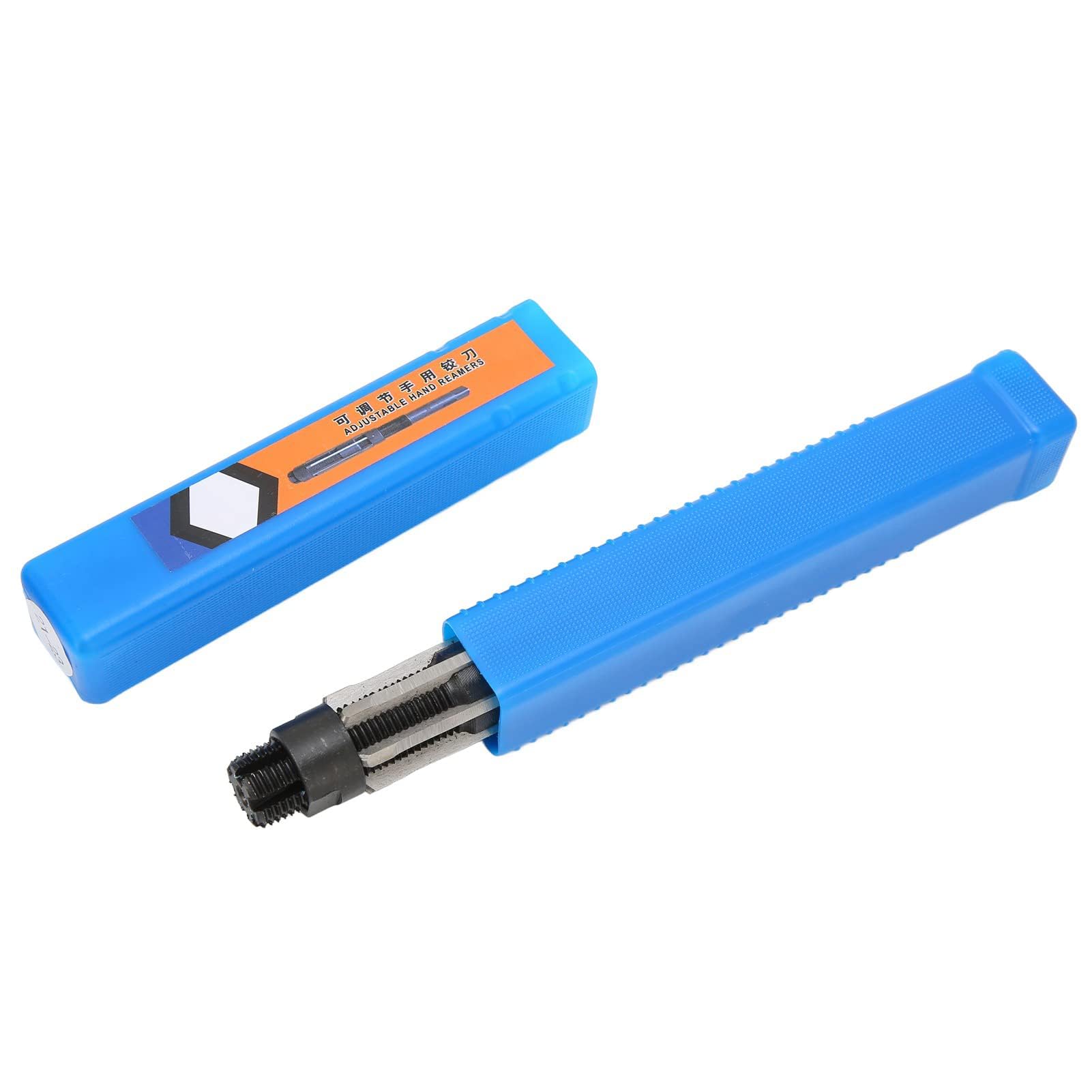 Alesatore Regolabile, 6 Scanalature Lunghezza 64 mm Alesatore a Mandrino Manuale 9SiCr 21‑23 mm