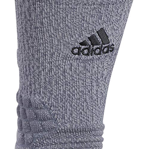 Adidas Unisex-Adult Creator 365 Basketball Crew Socks (1-Pair), Onix Grey/Light Onix Grey/Grey, X-Large #TOP2