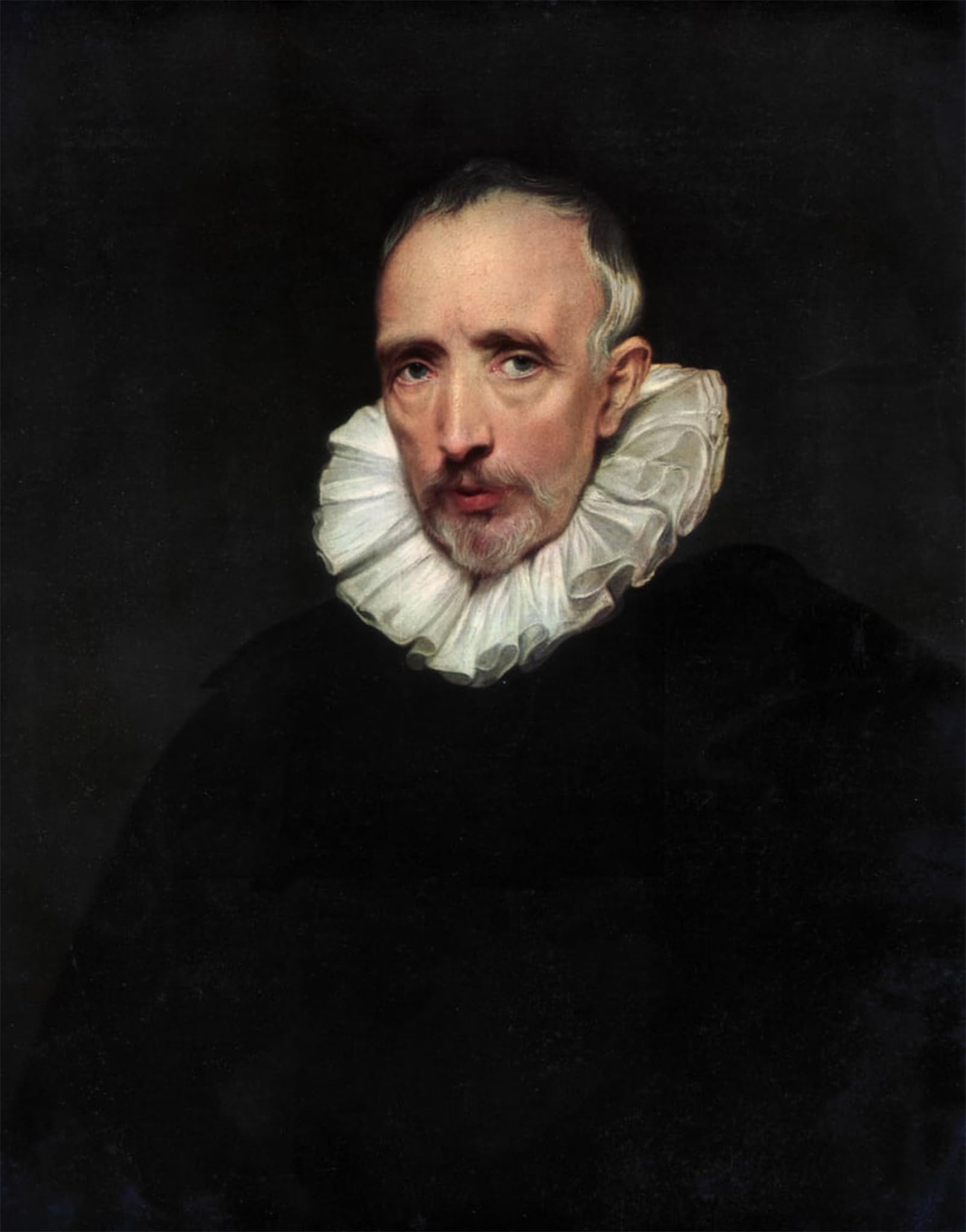 POSTERIIk Famous Modern Artwork Art Mural Portrait of Cornelis Van Der Geest by Van Dyck Oil Paintings Pictures for Home Decor 60x90cm