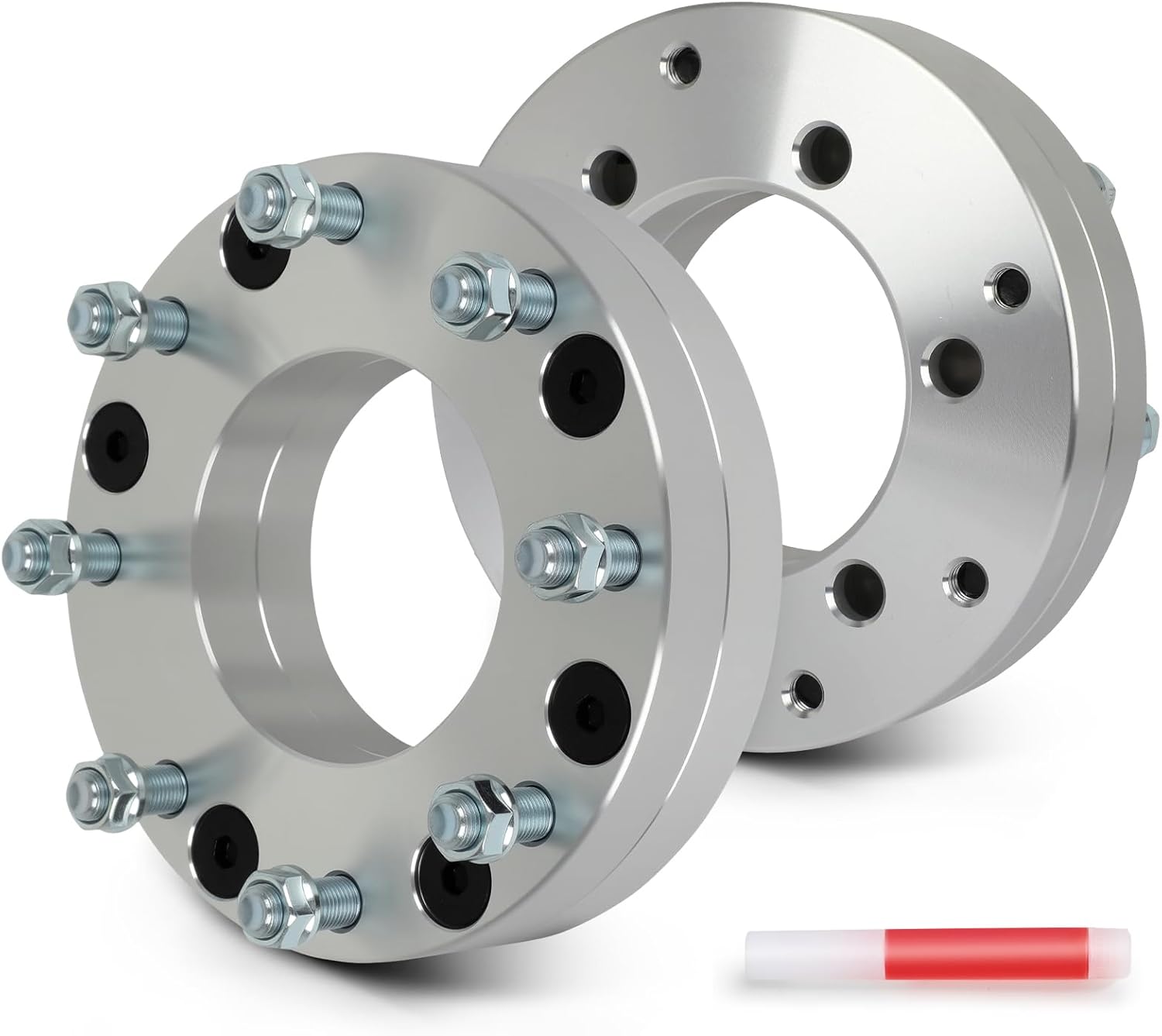 SCITOO 2Pcs Wheel Adapters 2 inch 6x5.5 to 8x170 Bore 108mm Studs 14x1.5 6 Lug Wheel Spacers Adapters Fit for for Chevrolet Tahoe for Chevrolet Avalanche for Chevrolet Blazer for Chevrolet