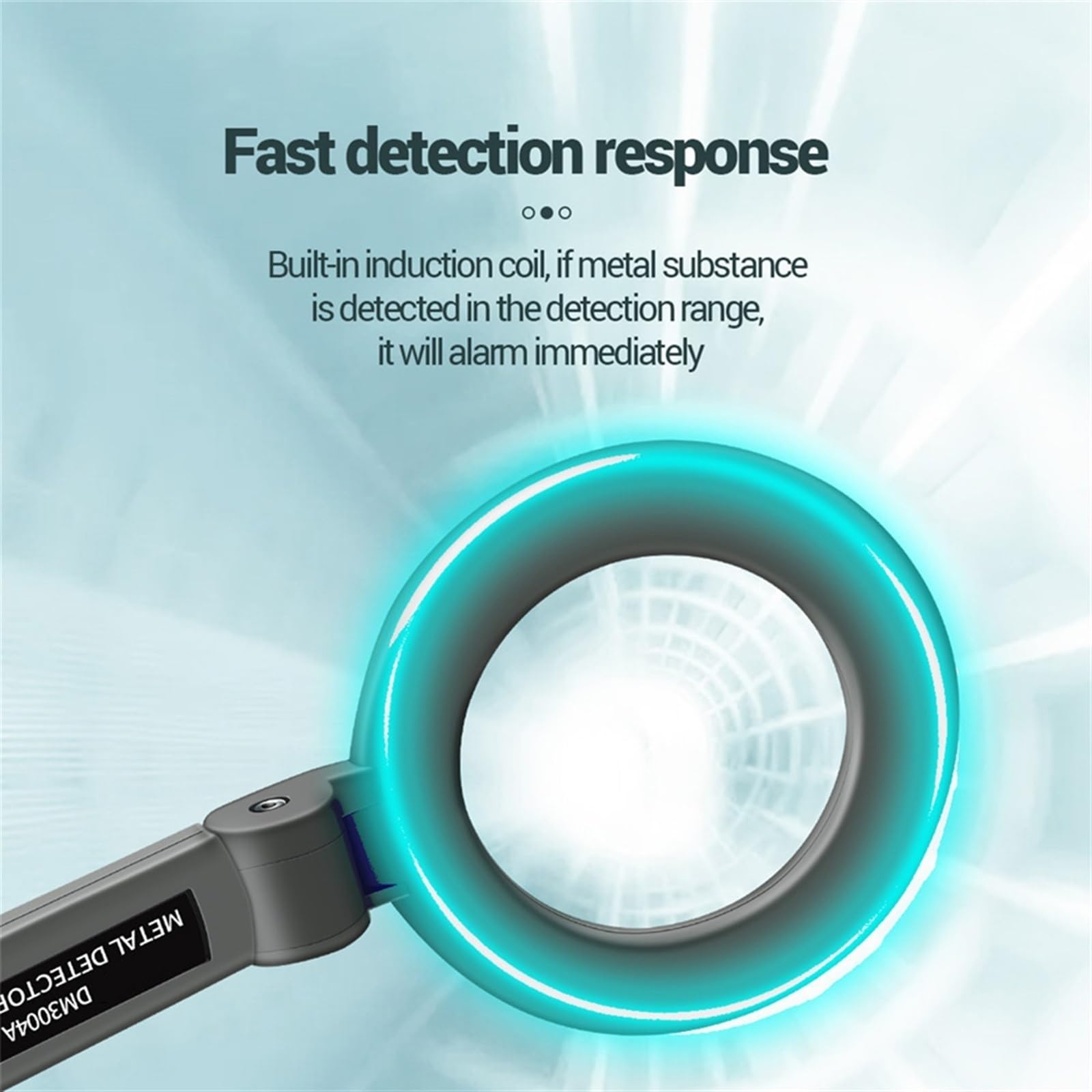 Metal Detector Palmare Localizzatore Portatile Regolabile Pinpointer Allarme Strumento Super Scanner Di Sicurezza Rilevamento Preciso(5PCS)