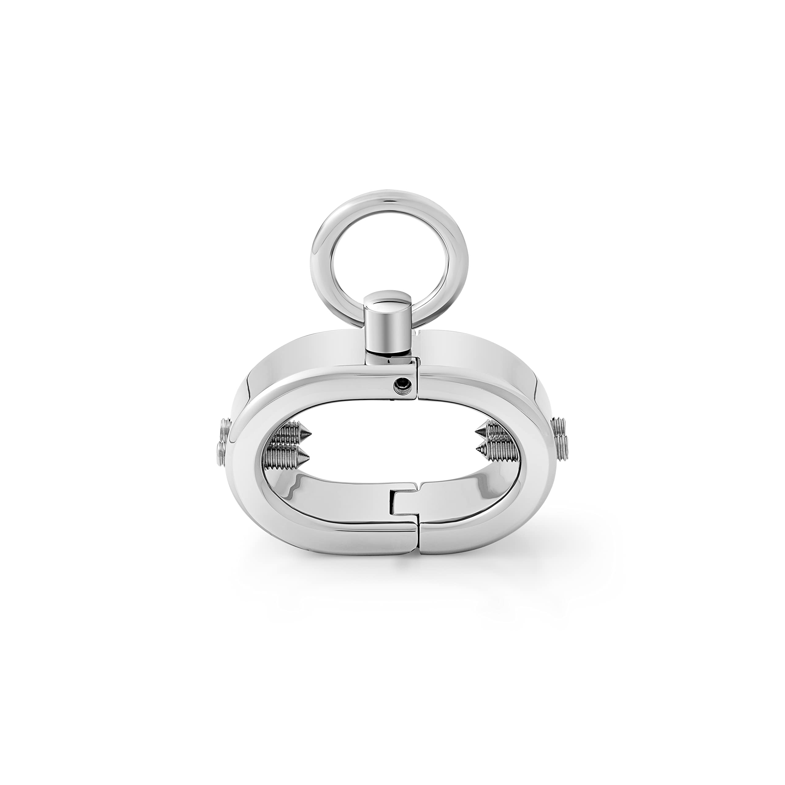 Produktbild von Steel Bird Edelstahl Hodenring 60mm Mit Drehradsystem – Ballstretcher, CBT Toy, Made In Germany