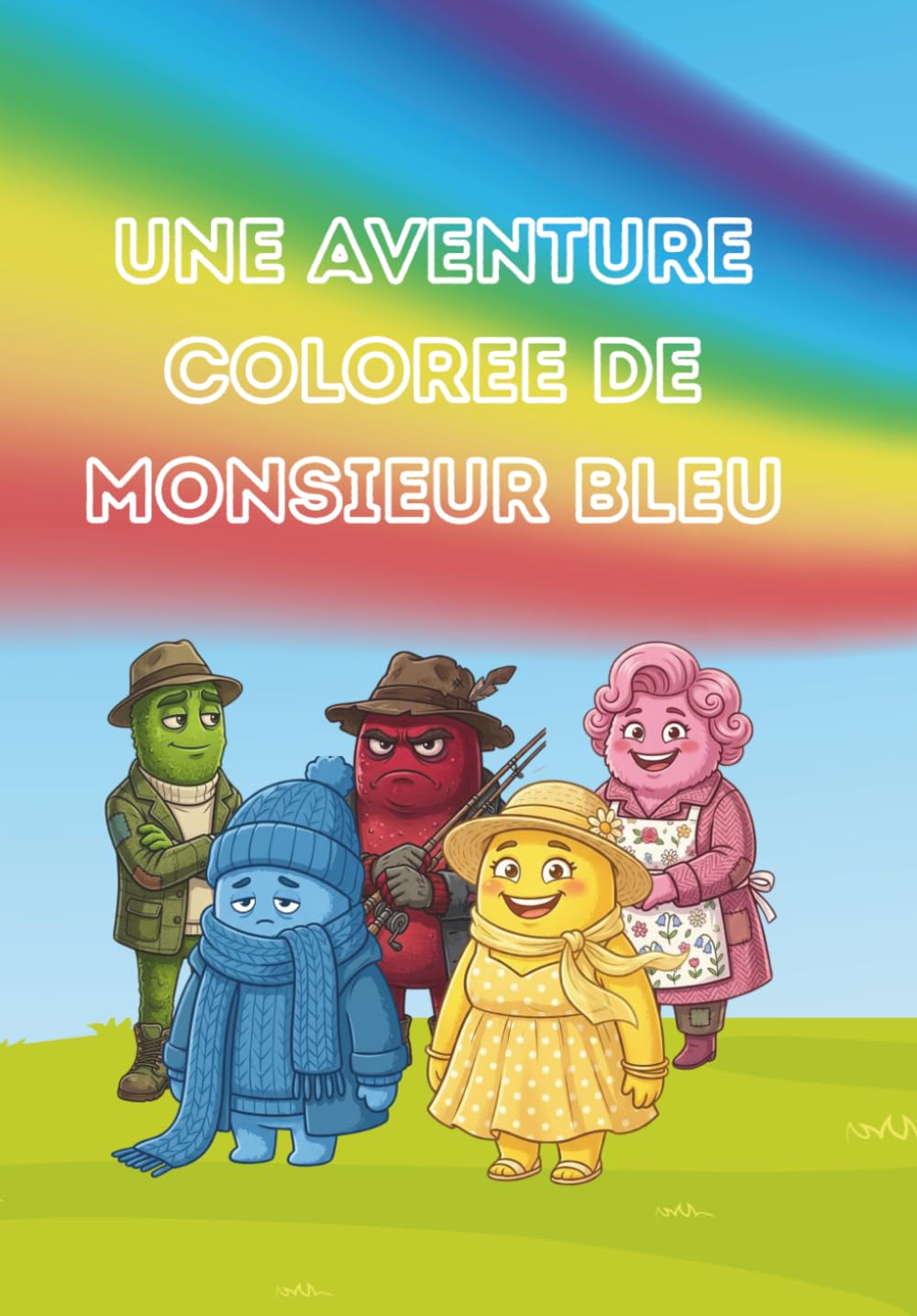 Une aventure colorée de Monsieur Bleu