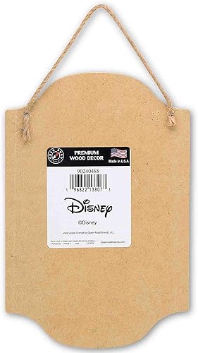 Vista 21 de Disney Mickey Mouse y Minnie Movie Ticket - Decoración de pared de madera para colgar - Divertido letrero de Mickey Mouse con temática de película